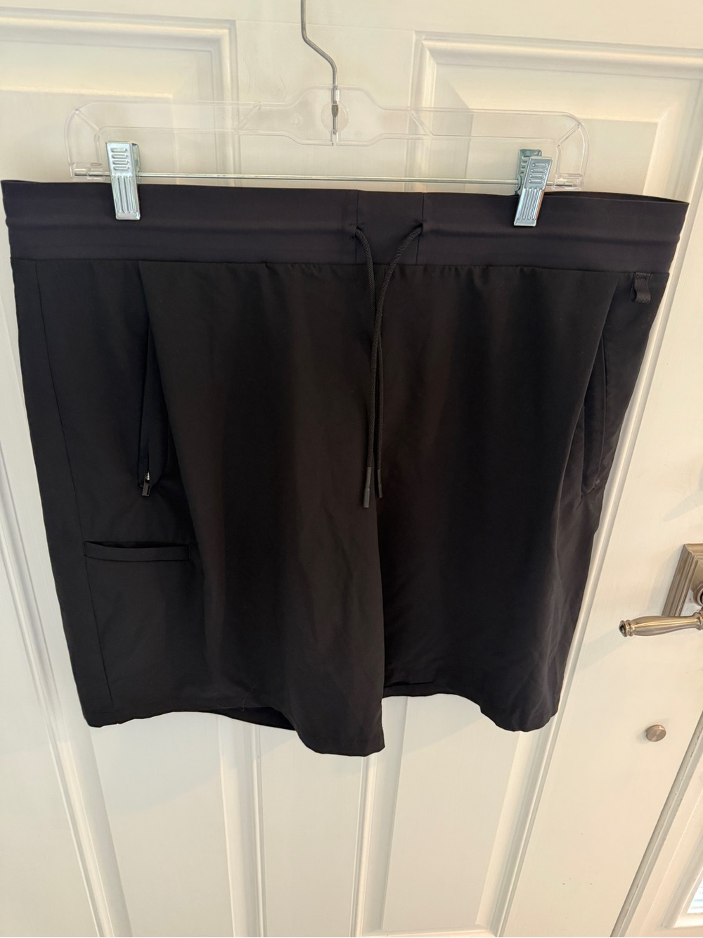 Black Athleta Drawstring Short